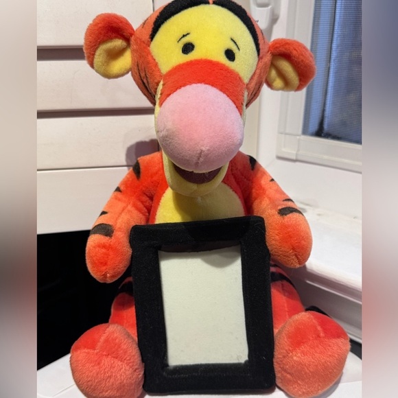 🧡🐯 Vintage Rare Disney Tigger Plush Photo Frame 🧡🐯 - Picture 11 of 15